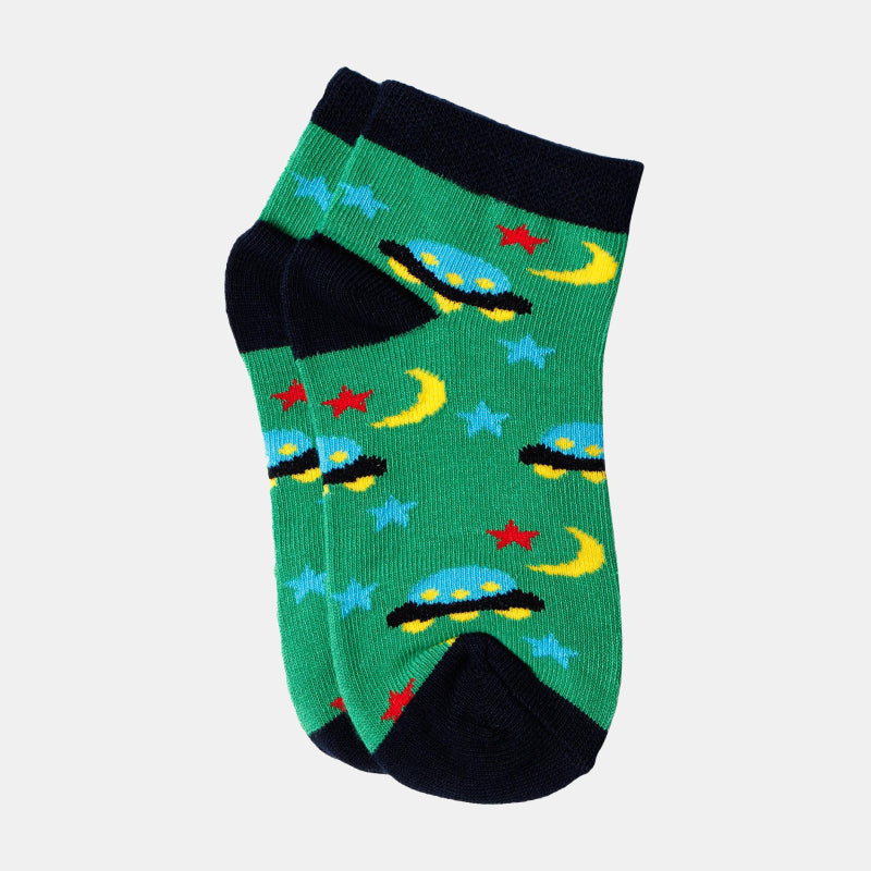 Boys Socks Antibacterial Pack of 4 - Bodycare