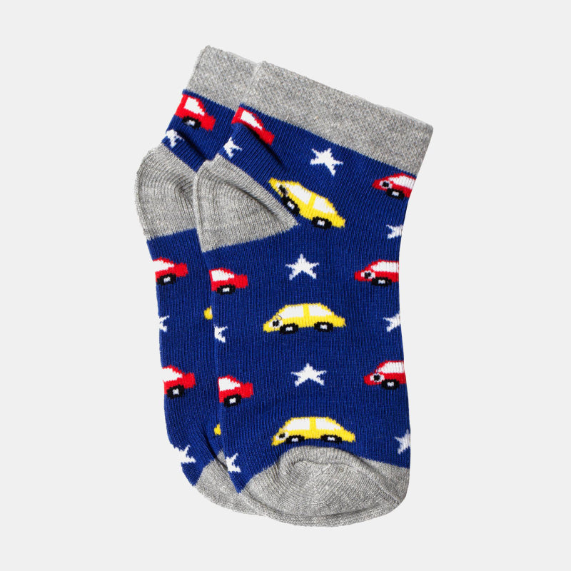 Bodycare Kids Ankle Length Socks Pack of 4 Cotton Soft Stretchable Comfortable Antibacterial Moisture Wicking Socks Sports Casual Use