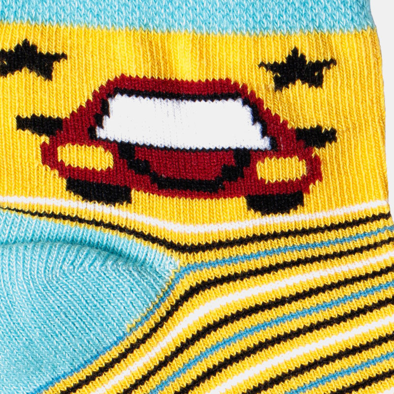 Boys Socks Antibacterial Pack of 4 - Bodycare
