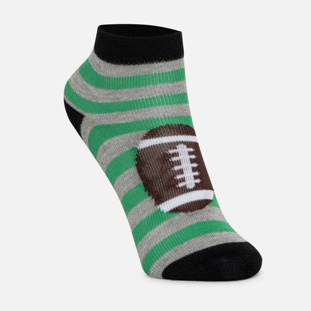 Boys Ankle Length Cotton Blend Socks Pack of 4 - Bodycare