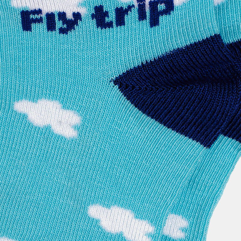 Bodycare Kids Ankle Length Socks Pack of 4 Cotton Soft Stretchable Comfortable Antibacterial Moisture Wicking Socks Sports Casual Use