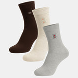 Men Cotton Blend Ankle Socks with Breathable Stretchable Comfort for Office and Casual Outfits - Pack of 3