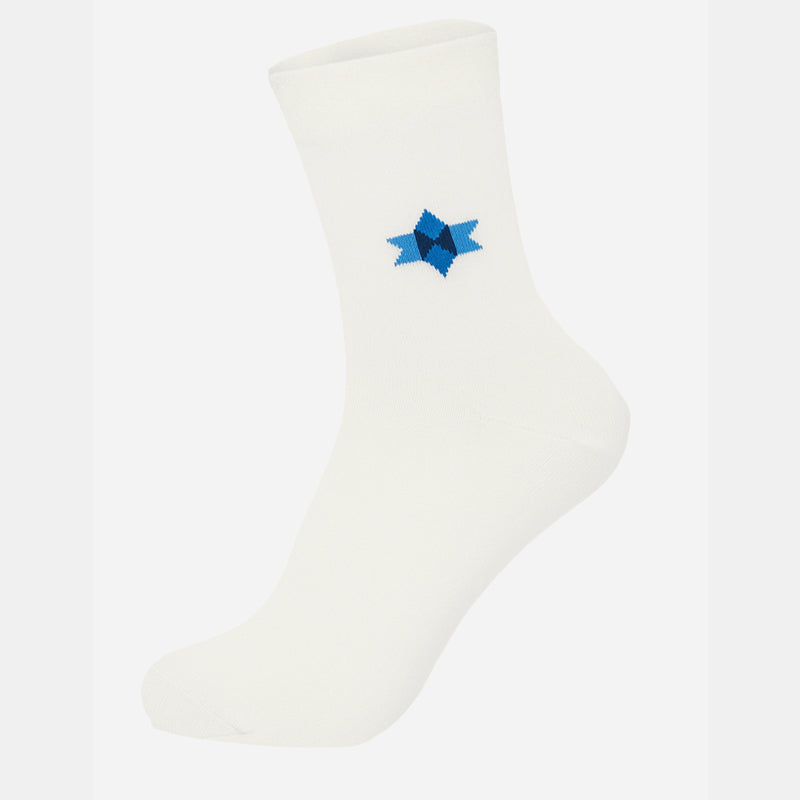 Men Cotton Blend Socks Crew Length Pack of 3 - Bodycare