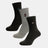 Men Cotton Blend Socks Crew Length Pack of 3 - Bodycare