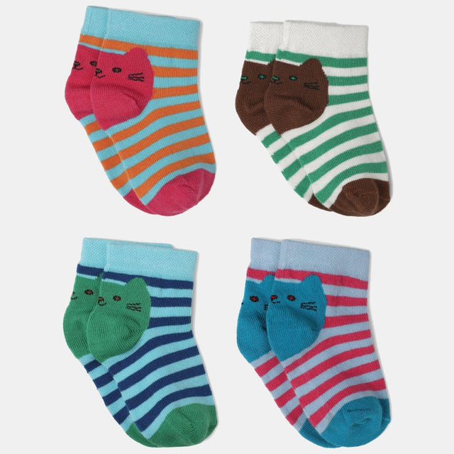 Girls Socks Pack of 4 - Bodycare