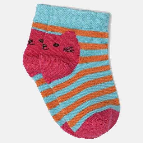 Bodycare Girls Socks Pack Of 4 - Multicolor