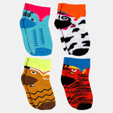 Bodycare Girls Ankle Length Socks Neon Pink