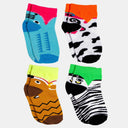 Bodycare Girls Ankle Length Socks Neon Orange