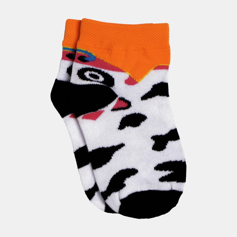 Bodycare Girls Ankle Length Socks Neon Orange