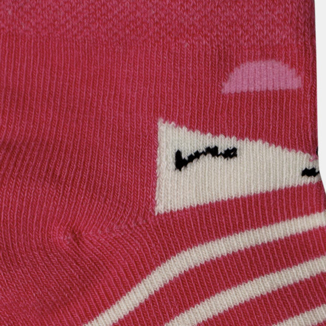 Girls Socks Antibacterial Pack of 4 - Bodycare