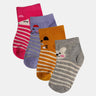Girls Socks Antibacterial Pack of 4 - Bodycare