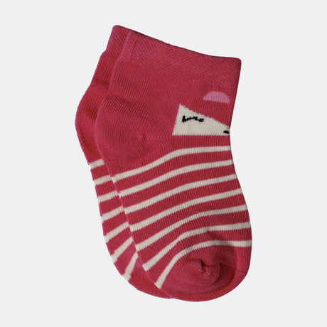 Bodycare Kids Ankle Length Socks Pack of 4 Cotton Soft Stretchable Comfortable Antibacterial Moisture Wicking Sports Casual Use