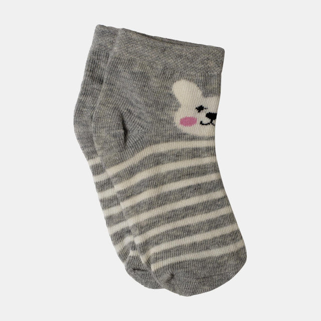 Girls Socks Antibacterial Pack of 4 - Bodycare