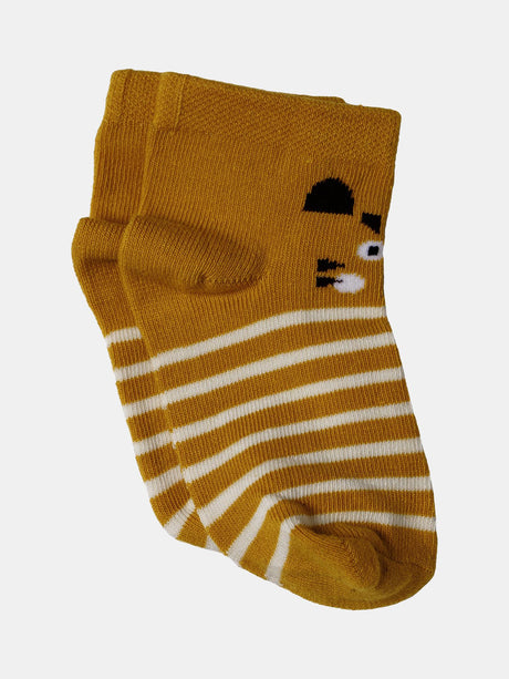 Bodycare Kids Ankle Length Socks Pack of 4 Cotton Soft Stretchable Comfortable Antibacterial Moisture Wicking Sports Casual Use