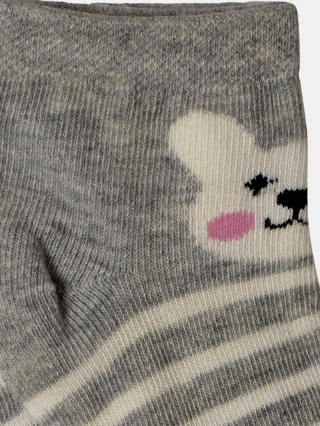 Bodycare Kids Ankle Length Socks Pack of 4 Cotton Soft Stretchable Comfortable Antibacterial Moisture Wicking Sports Casual Use