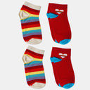 Bodycare Girls Socks Pack Of 4 - Multicolor