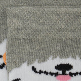 Bodycare Girls Ankle Length Socks Lite Grey Milange