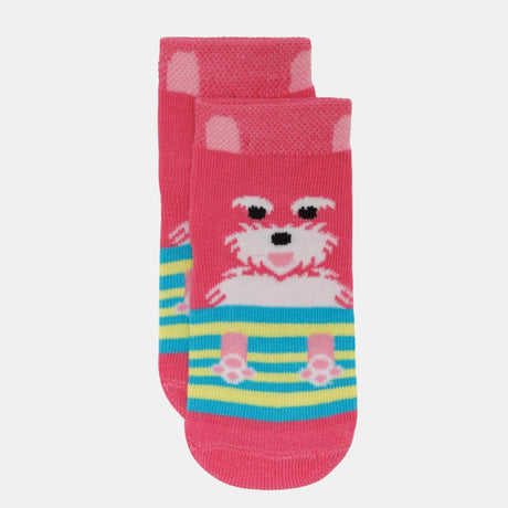 Bodycare Girls Ankle Length Socks Lite Grey Milange