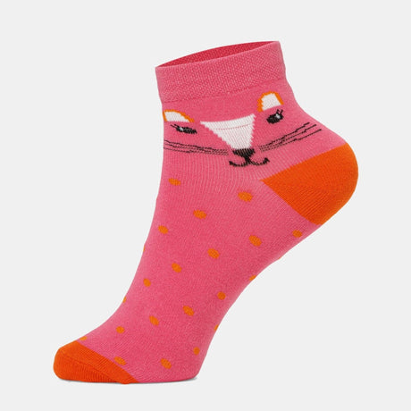 Bodycare Girls Ankle Length Socks Beige