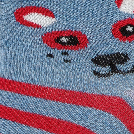 Bodycare Girls Ankle Length Socks Lite Grey Milange