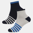 Men Cotton Blend Socks Pack of 2 - Bodycare