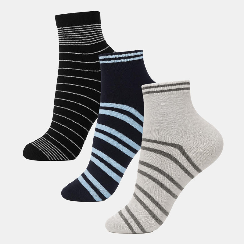 Men Cotton Blend Socks Pack of 3 - Bodycare