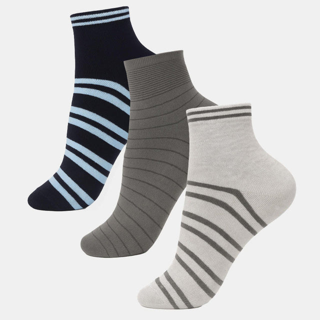 Men Cotton Blend Socks Pack of 3 - Bodycare