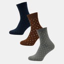 Men Cotton Blend Socks Pack of 3 - Bodycare