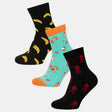 Men Cotton Blend Socks Pack of 3 - Bodycare