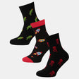 Men Cotton Blend Socks Pack of 3 - Bodycare