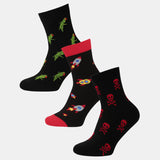 Men Cotton Blend Socks Pack of 3 - Bodycare