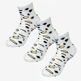 Bodycare Womens Ankle Length Printed Socks Pack Of 3