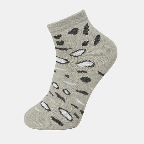 BODYCARE Womens Cotton Blend Ankle Length Socks Pack of 3 Soft, Breathable & Stretchable  Comfortable  Durable, Easy Wash Multipurpose Socks for Ladies  Casual, Sports, Gym & Travel