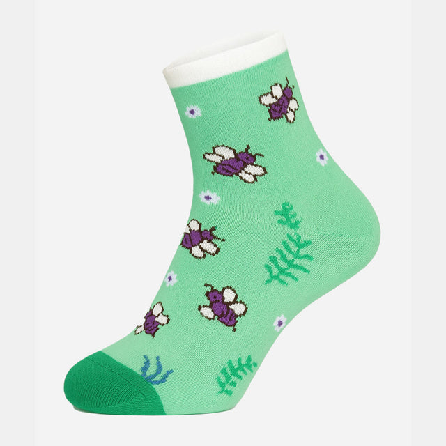 Women Cotton Blend Socks Pack of 3 - Bodycare