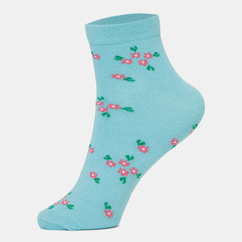 Women Cotton Blend Socks Pack of 3 - Bodycare