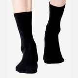 Men Diabetic Crew Length Antibacterial Cotton Socks Pack of 2