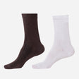 Men Diabetic Cotton Crew Length Socks Antibacterial Pack of 2 - Bodycare