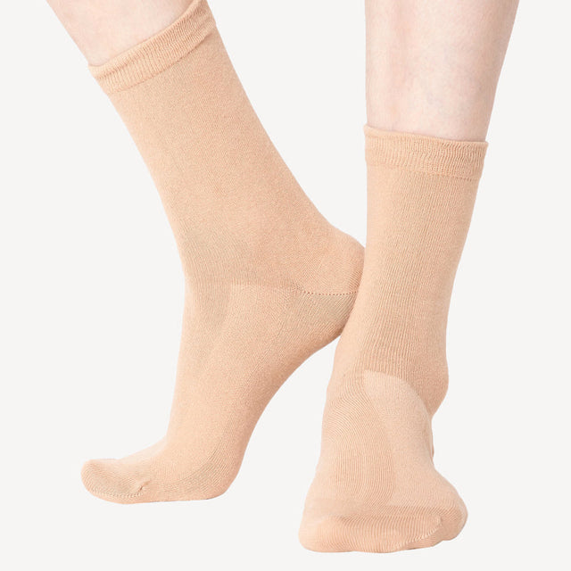 Men Diabetic Cotton Crew Length Socks Antibacterial Pack of 2 - Bodycare