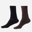 Men Diabetic Cotton Crew Length Socks Antibacterial Pack of 2 - Bodycare