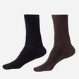 Men Diabetic Cotton Crew Length Socks Antibacterial Pack of 2 - Bodycare
