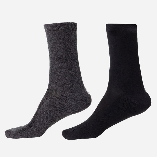 Men Diabetic Cotton Crew Length Socks Antibacterial Pack of 2 - Bodycare