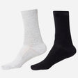 Men Diabetic Cotton Crew Length Socks Antibacterial Pack of 2 - Bodycare