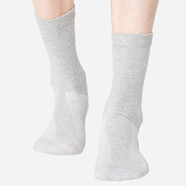Men Diabetic Cotton Crew Length Socks Antibacterial Pack of 2 - Bodycare