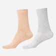 Men Diabetic Cotton Crew Length Socks Antibacterial Pack of 2 - Bodycare