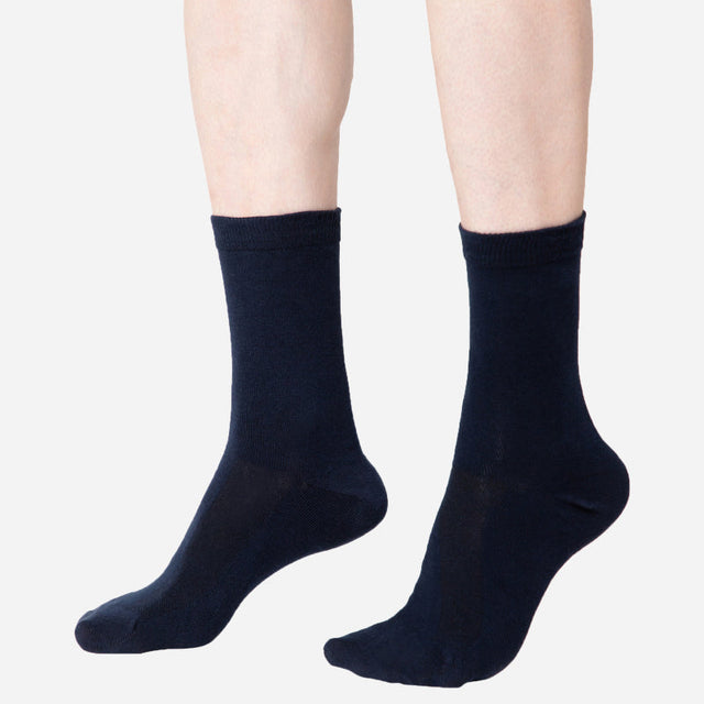 Men Diabetic Cotton Crew Length Socks Antibacterial Pack of 2 - Bodycare