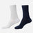 Men Diabetic Cotton Crew Length Socks Antibacterial Pack of 2 - Bodycare
