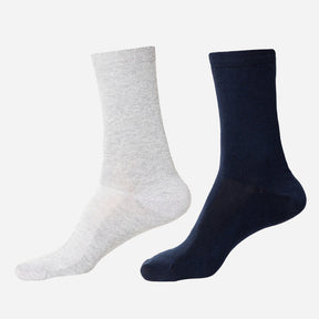 Men Diabetic Cotton Crew Length Socks Antibacterial Pack of 2 - Bodycare