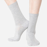 Men Diabetic Cotton Crew Length Socks Antibacterial Pack of 2 - Bodycare