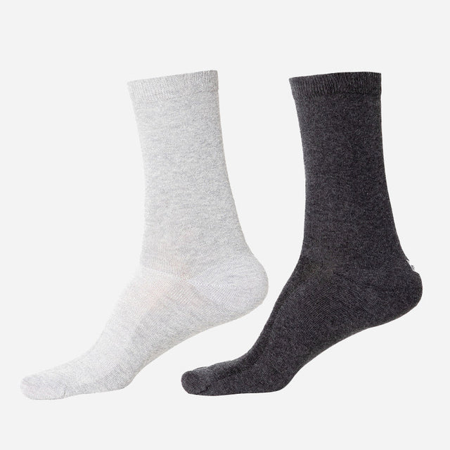 Men Diabetic Cotton Crew Length Socks Antibacterial Pack of 2 - Bodycare