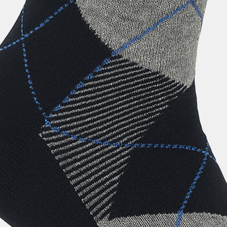 Men Cotton Blend Socks Crew Length Pack of 2 - Bodycare